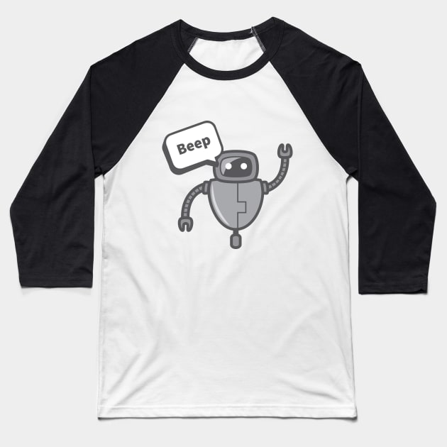 Toy Robot Baseball T-Shirt by ToyRobot